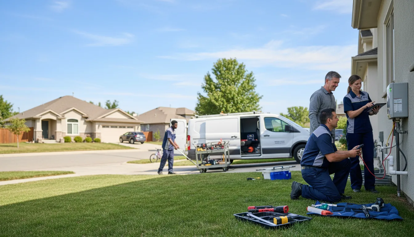 Tankless water heater service in De Lancey, PA
